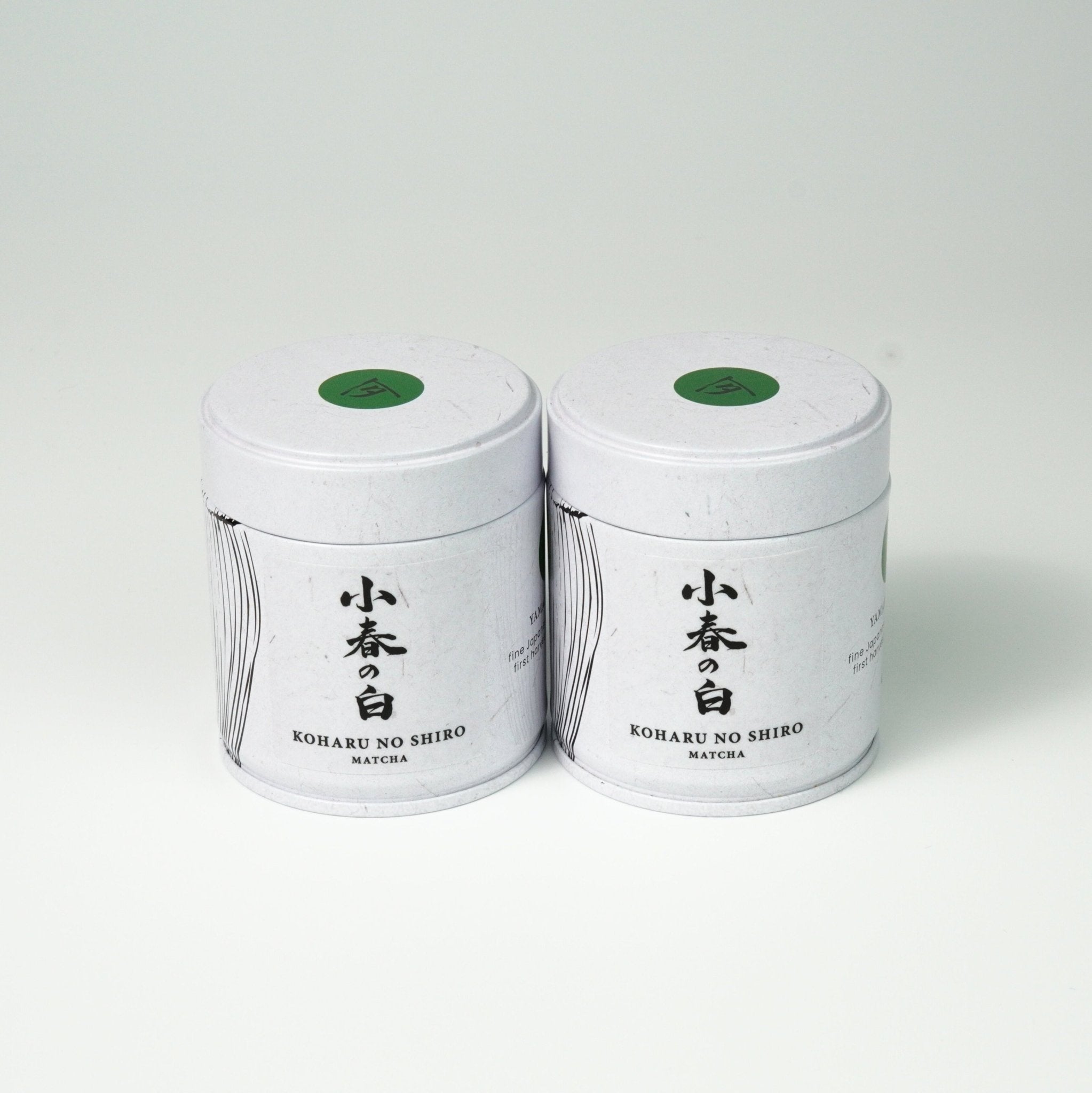 Yamada Chaya Koharu no Shiro Matcha Duo – 2x 40g Tins - Yamada Chaya
