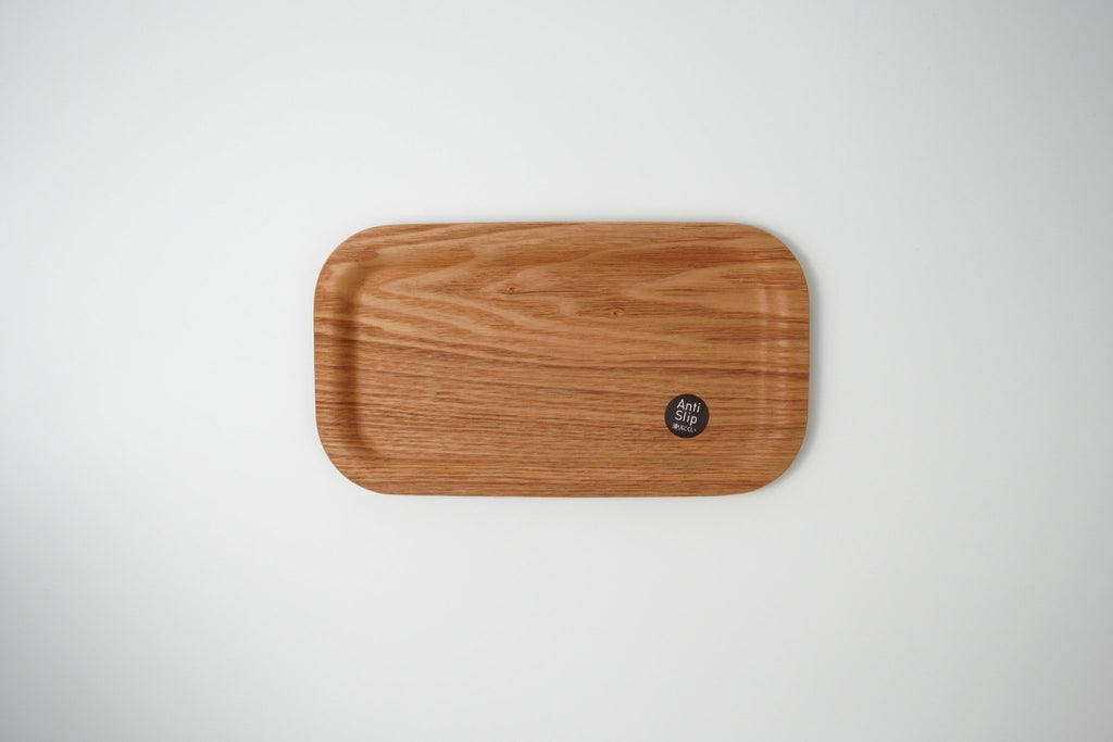 Kinto - Nonslip Slim Tray - 220mm - Willow - Yamada Chaya