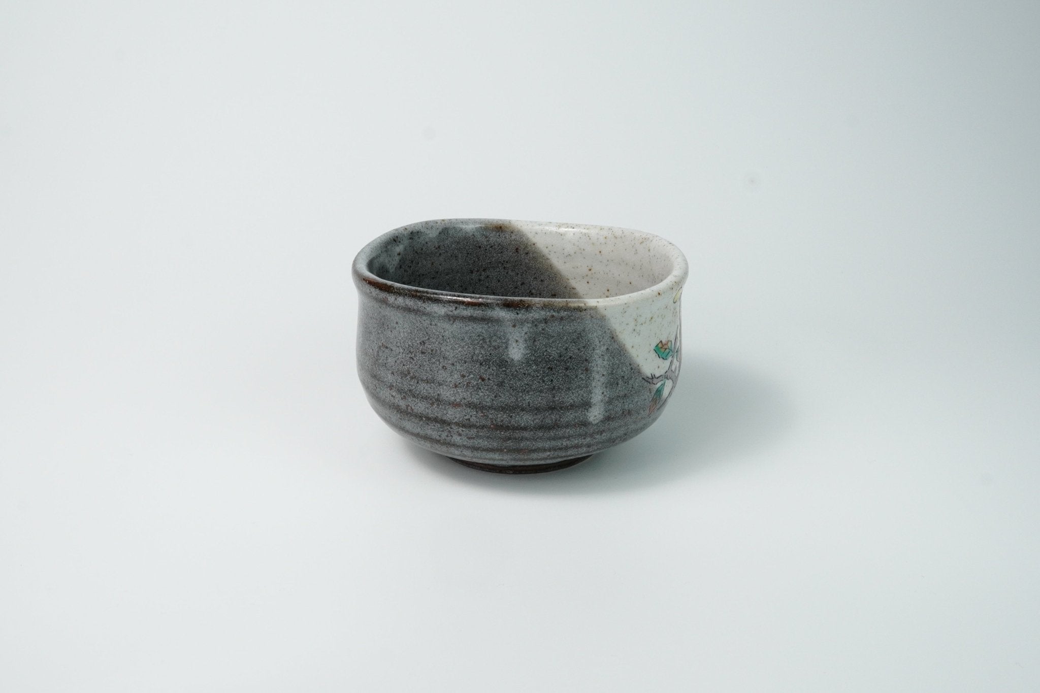 Kutani Ware Chawan – Fukuro (Owl) - Yamada Chaya