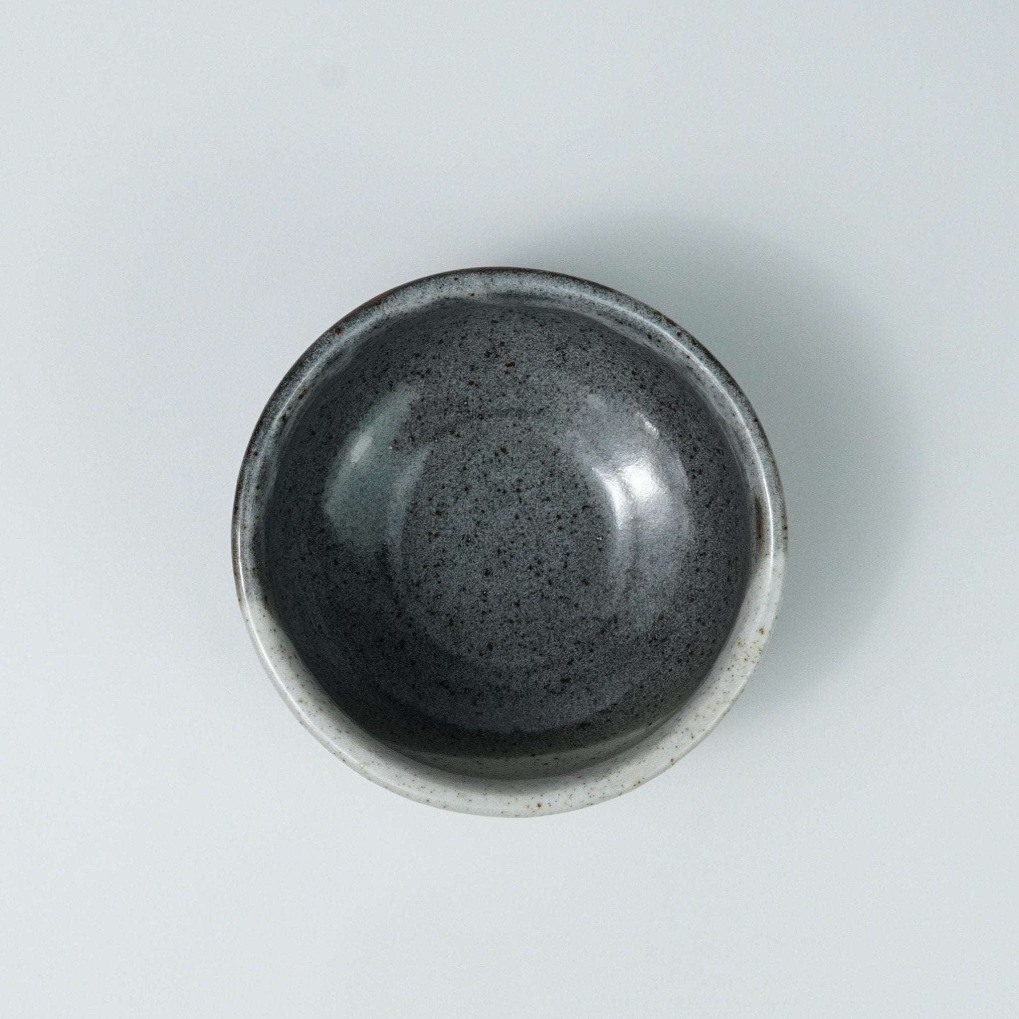 Kutani Ware Chawan – Kawasemi (Kingfisher) - Yamada Chaya