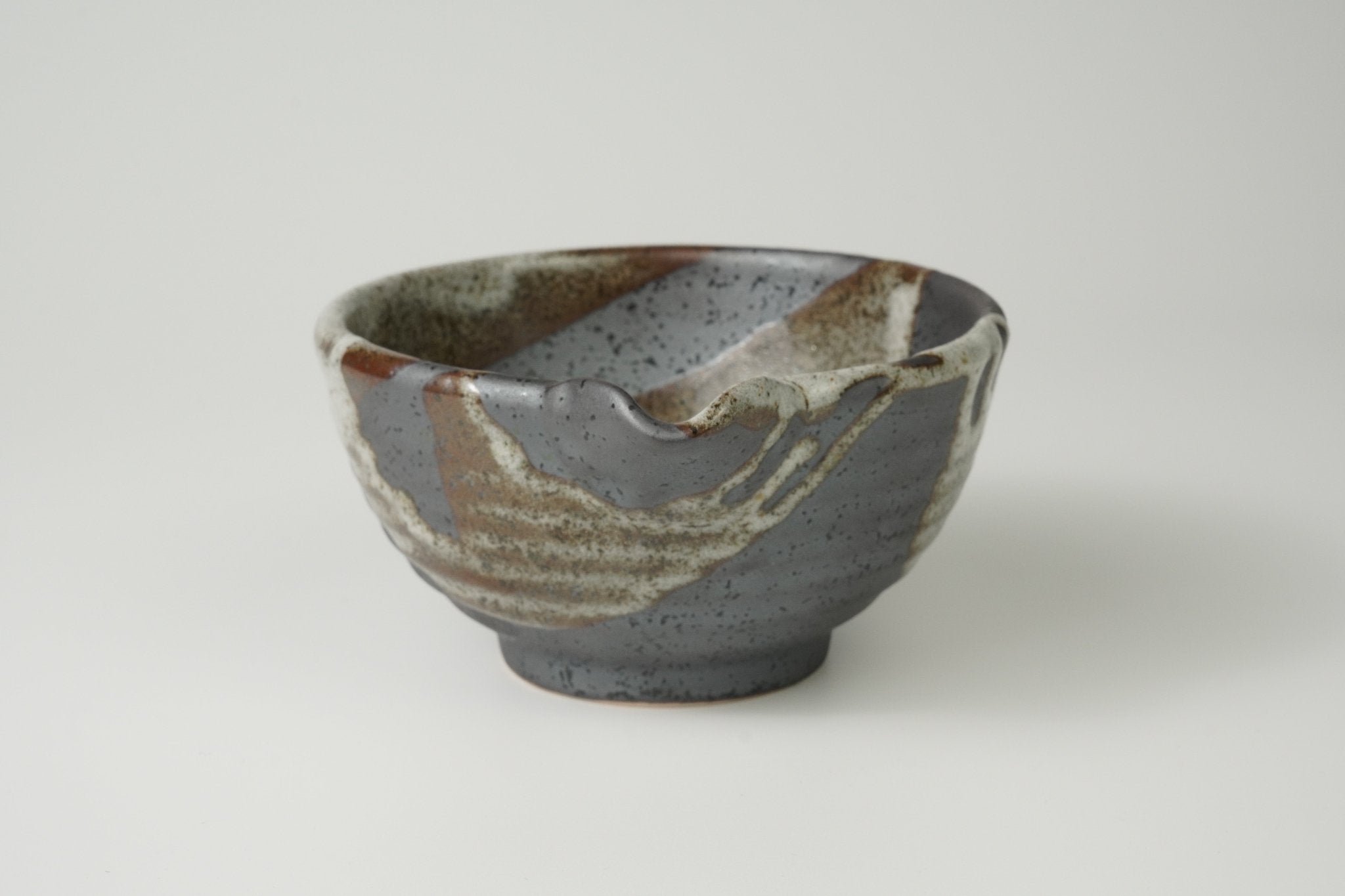 Small Spouted Tea Bowl - Rustic Glaze - Yamada Chaya