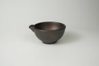 Small Spouted Tea Bowl - Matte Black - Yamada Chaya
