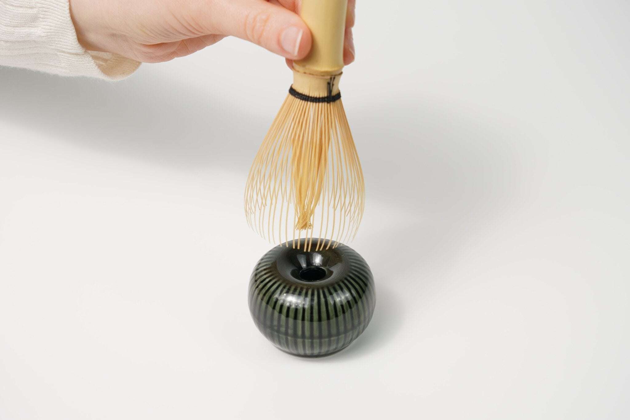Artisanal Round Kusenaoshi – Whisk Holder - Yamada Chaya
