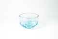 Handblown Blue Glass Chawan — Matcha Tea Bowl - Yamada Chaya