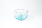 Handblown Blue Glass Chawan — Matcha Tea Bowl - Yamada Chaya
