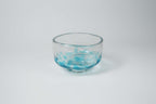 Handblown Blue Glass Chawan — Matcha Tea Bowl - Yamada Chaya