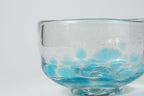 Handblown Blue Glass Chawan — Matcha Tea Bowl - Yamada Chaya