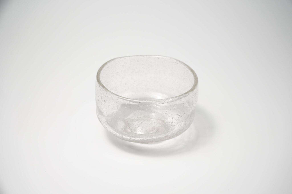 Handblown Glass Chawan — Matcha Tea Bowl - Yamada Chaya