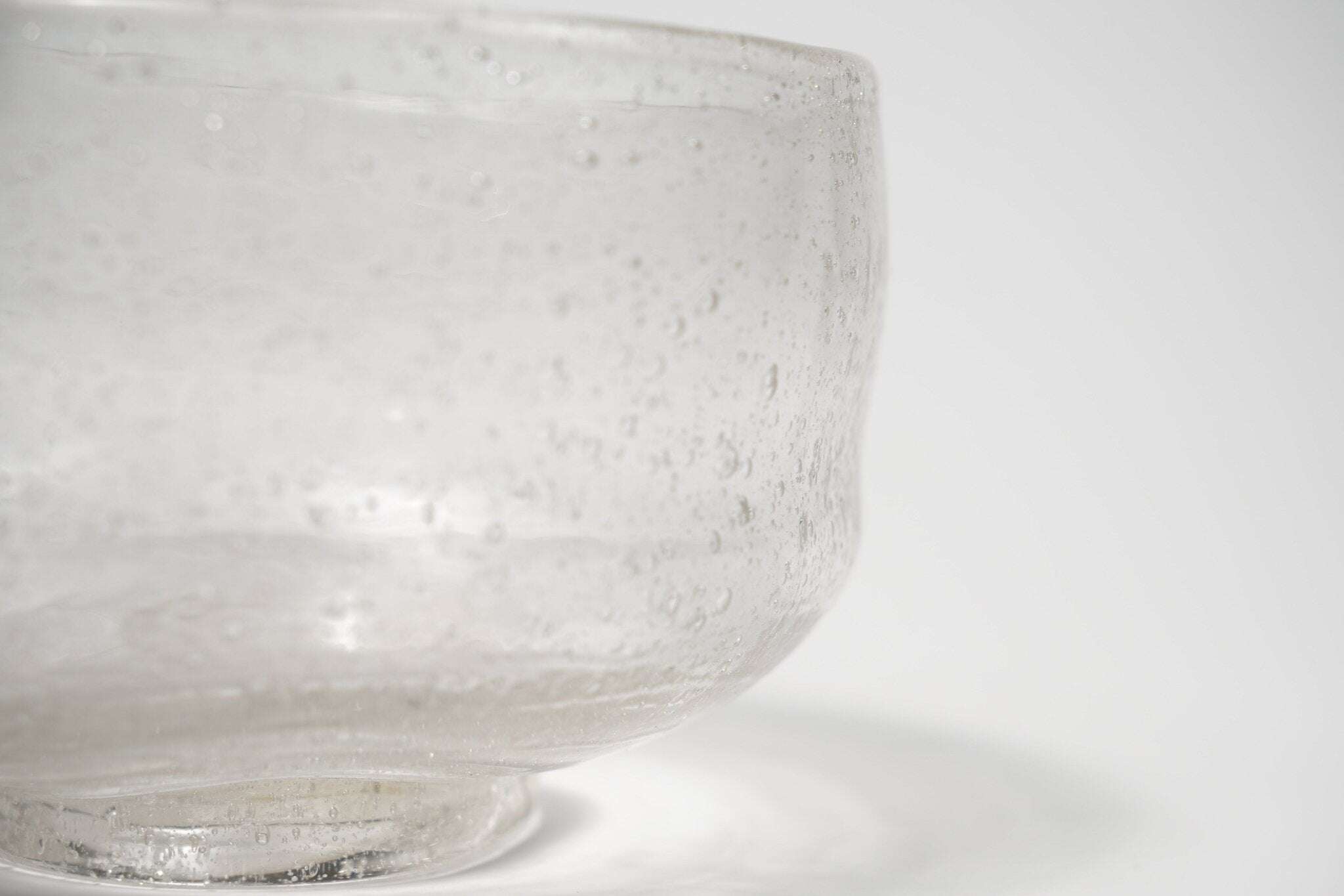Handblown Glass Chawan — Matcha Tea Bowl - Yamada Chaya