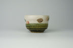 Konabiki Oribe Chawan - Traditional Matcha Tea Bowl - Yamada Chaya