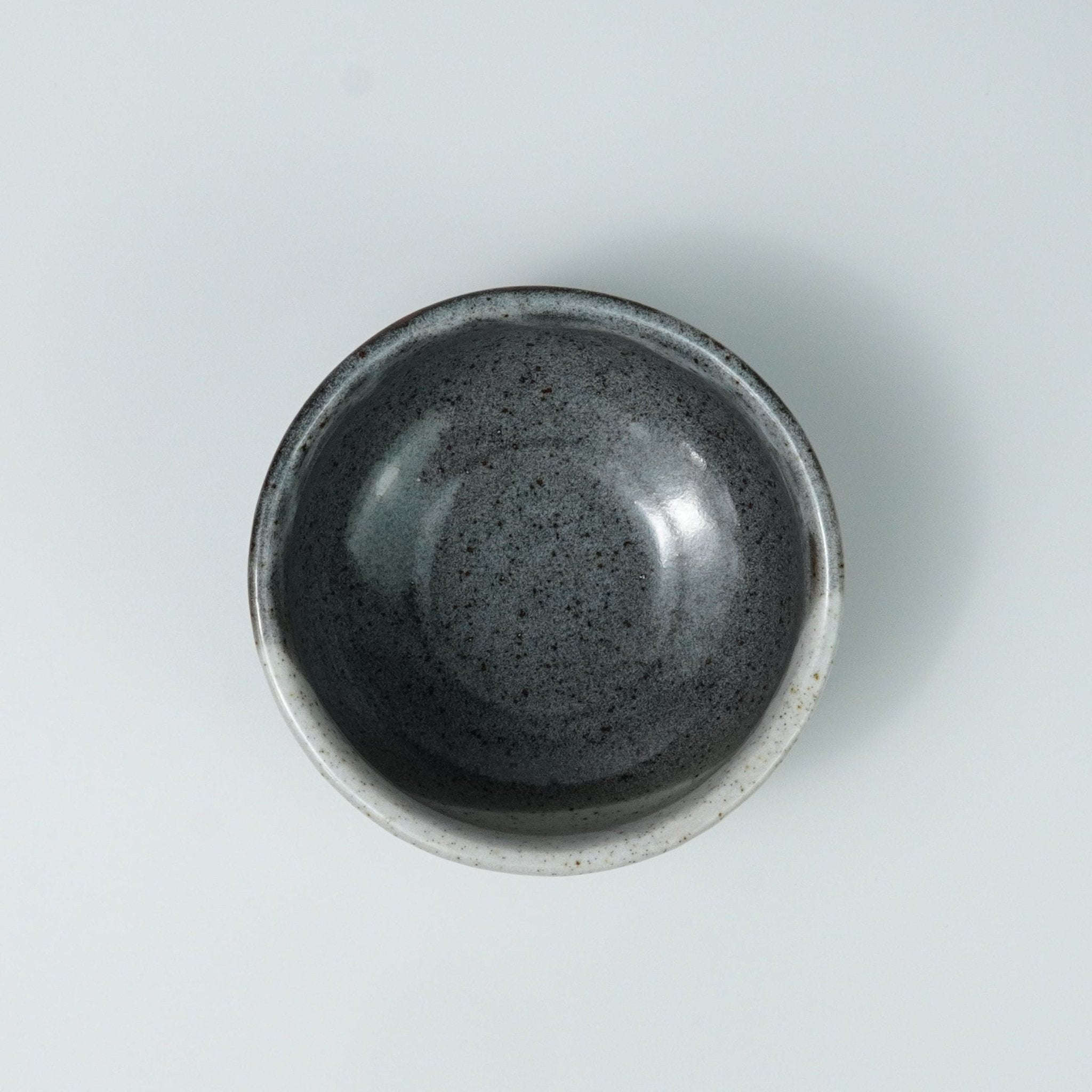 Kutani Ware Chawan – Kawasemi (Kingfisher) - Yamada Chaya