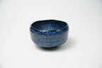 Large Blue Chawan — Traditional Matcha Tea Bowl - Yamada Chaya