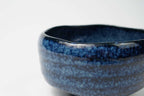 Large Blue Chawan — Traditional Matcha Tea Bowl - Yamada Chaya