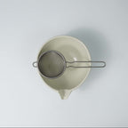 Large Spouted Tea Bowl — Classic Cream Yamada Chaya