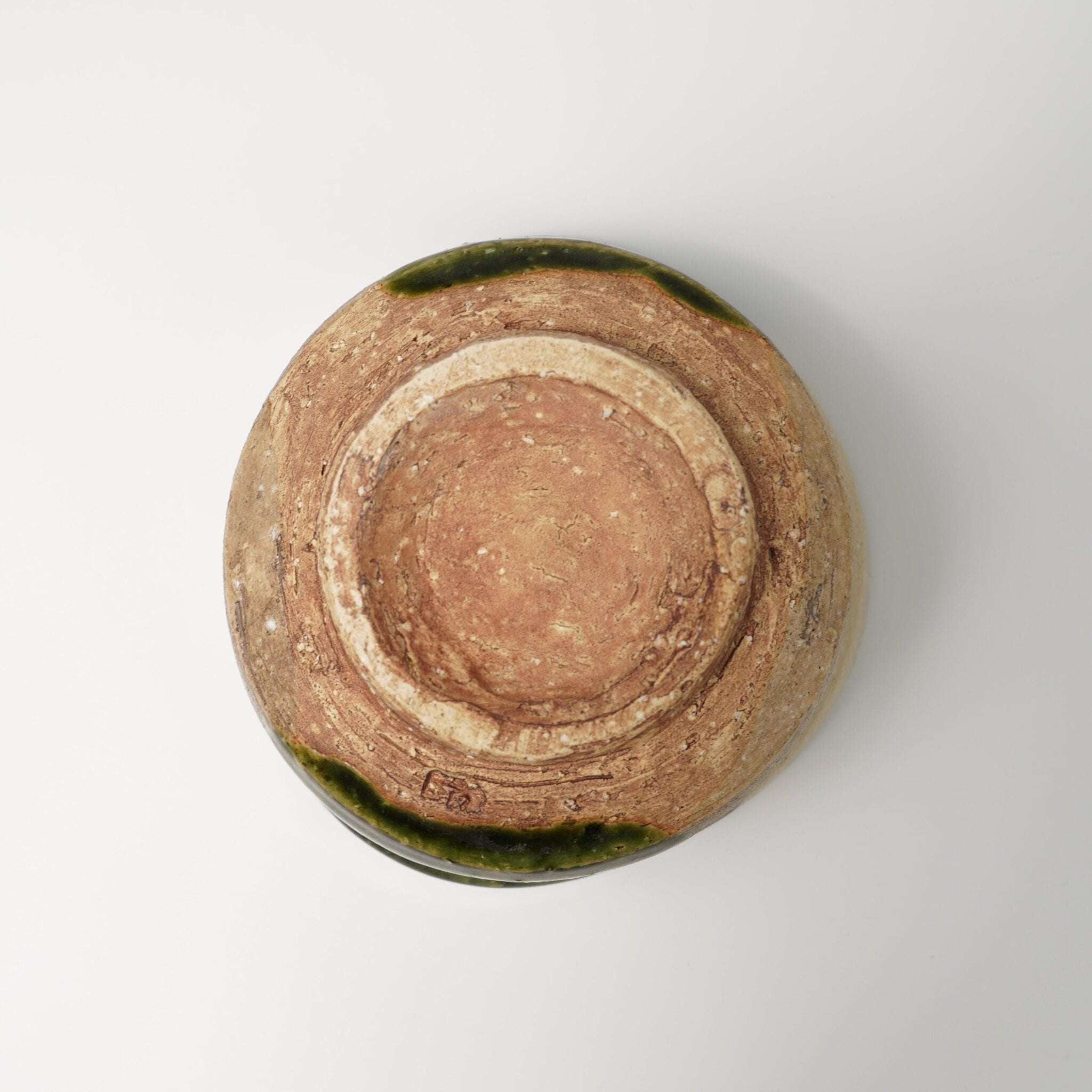 Oribe Chawan in Traditional Style — Matcha Tea Bowl - Yamada Chaya