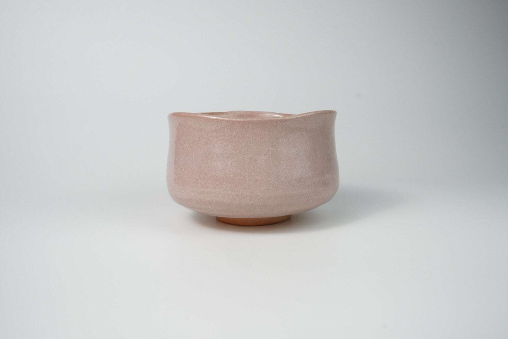 Pink Lotus Chawan — Matcha Tea Bowl Yamada Chaya