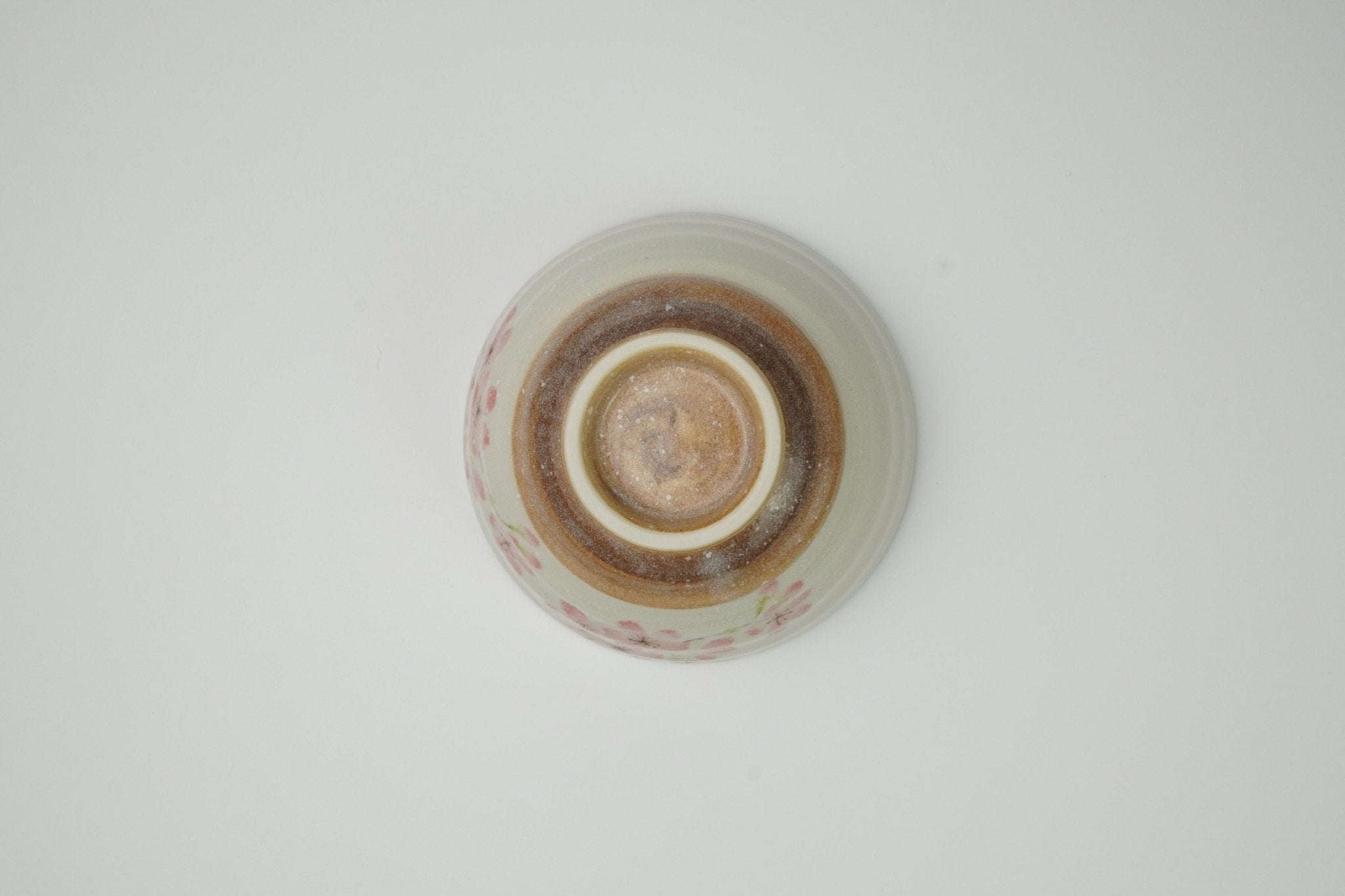 Rikyu Chawan Sakura - Traditional Matcha Tea Bowl - Yamada Chaya