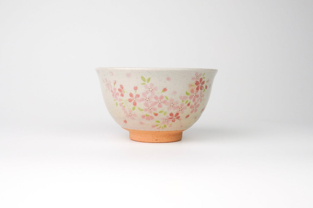 Sakura Blush Chawan - Traditional Matcha Tea Bowl - Yamada Chaya