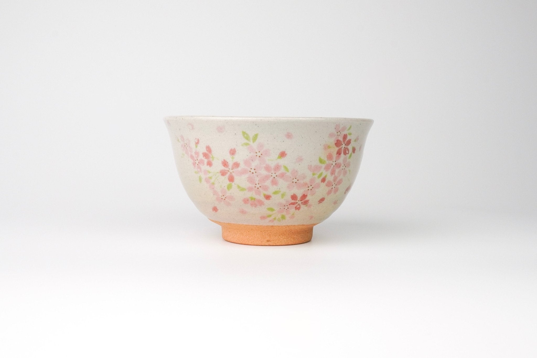 Sakura Blush Chawan - Traditional Matcha Tea Bowl - Yamada Chaya