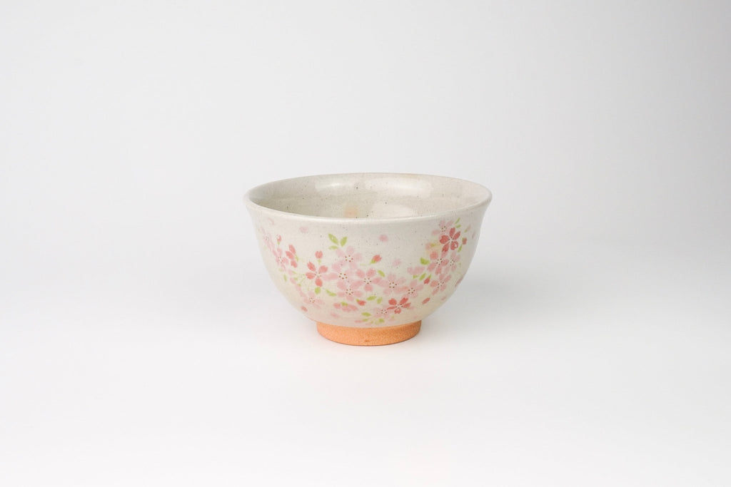 Sakura Blush Chawan - Traditional Matcha Tea Bowl - Yamada Chaya