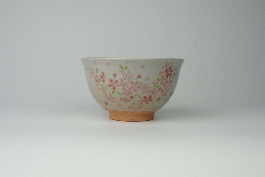 Sakura Blush Chawan - Traditional Matcha Tea Bowl - Yamada Chaya