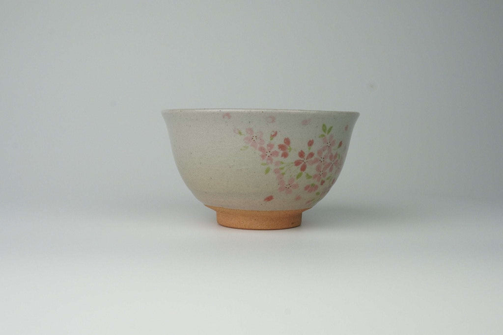 Sakura Blush Chawan - Traditional Matcha Tea Bowl - Yamada Chaya