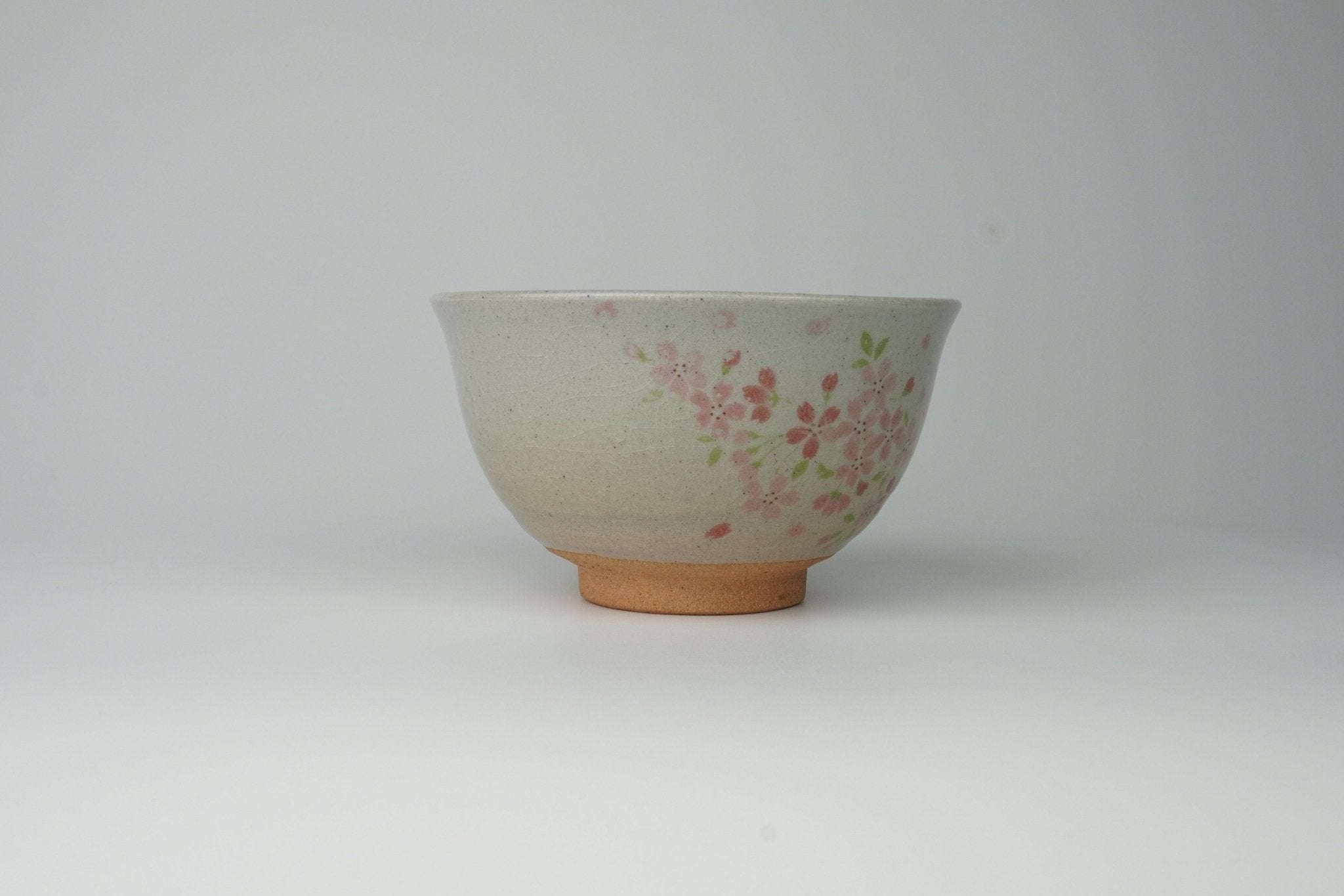 Sakura Blush Chawan - Traditional Matcha Tea Bowl - Yamada Chaya
