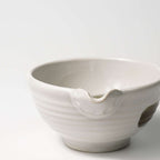 Small Spouted Tea Bowl — Brown Swirl Design - Yamada Chaya