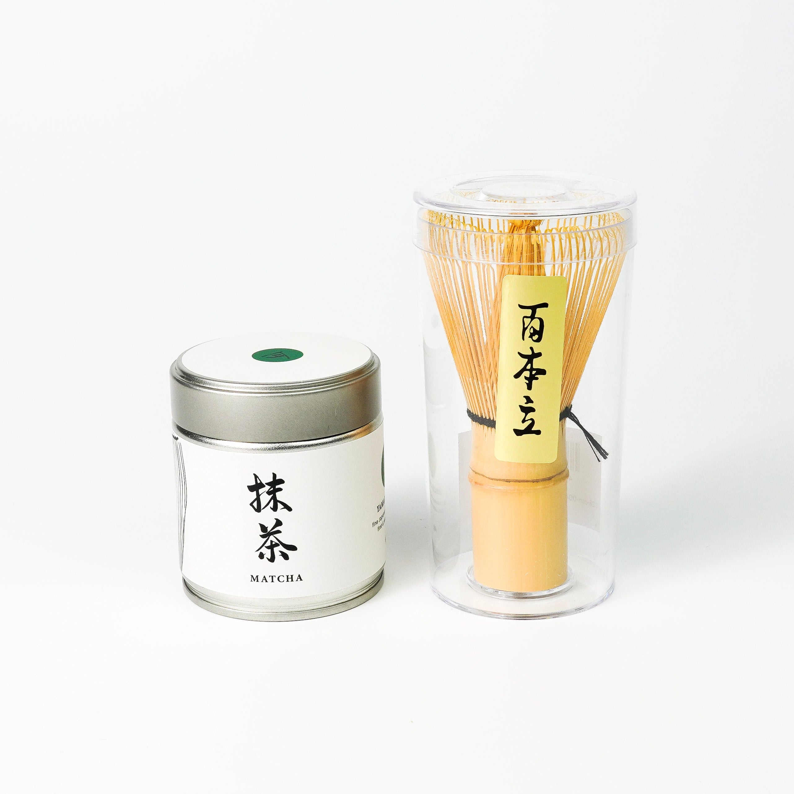 Matcha Starter Bundle - Premium Matcha 40g Tin + Whisk - Yamada Chaya